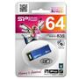 USB флеш накопитель Silicon Power 64GB Touch 835 Blue (SP064GBUF2835V1B) - 2