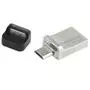 USB флеш накопитель Transcend 32GB JetFlash OTG 880 Metal Silver USB 3.0 (TS32GJF880S) - 1