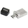 USB флеш накопитель Transcend 64GB JetFlash OTG 880 Metal Silver USB 3.0 (TS64GJF880S) - 1