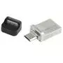USB флеш накопитель Transcend 64GB JetFlash OTG 880 Metal Silver USB 3.0 (TS64GJF880S) - 1