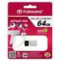 USB флеш накопитель Transcend 64GB JetFlash OTG 880 Metal Silver USB 3.0 (TS64GJF880S) - 4