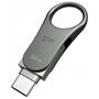 USB флеш накопитель Silicon Power 32GB Mobile C80 Silver USB 3.2 (SP032GBUC3C80V1S) - 1
