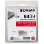 USB флеш накопитель Kingston 64GB DataTraveler microDuo 3C USB 3.1 (DTDUO3C/64GB) - 7