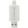 USB флеш накопитель Transcend 128GB JetDrive Go 300 Silver USB 3.1 (TS128GJDG300S) - 3