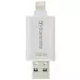 USB флеш накопитель Transcend 128GB JetDrive Go 300 Silver USB 3.1 (TS128GJDG300S) - 3