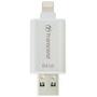 USB флеш накопитель Transcend 64GB JetDrive Go 300 Silver USB 3.1 (TS64GJDG300S) - 3
