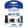 USB флеш накопитель Verbatim 16GB OTG Black USB 2.0 (49821) - 5