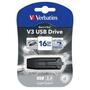 USB флеш накопитель Verbatim 16GB SuperSpeed Grey USB 3.0 (49172) - 4