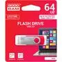 USB флеш накопитель Goodram 64GB UTS3 Twister Red USB 3.0 (UTS3-0640R0R11) - 2