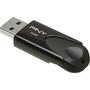 USB флеш накопитель PNY flash 16GB Attache4 Black USB 2.0 (FD16GATT4-EF) - 2