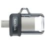 USB флеш накопитель SanDisk 64GB Ultra Dual Black USB 3.0 OTG (SDDD3-064G-G46) - 1