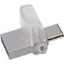 USB флеш накопитель Kingston 128GB DataTraveler microDuo 3C USB 3.0/Type C (DTDUO3C/128GB) - 3