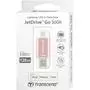 USB флеш накопитель Transcend 128GB JetDrive Go 300 Rose Gold USB 3.1/Lightning (TS128GJDG300R) - 5