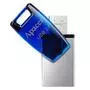 USB флеш накопитель Apacer 16GB AH179 Blue USB 3.1 OTG (AP16GAH179U-1) - 3