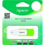 USB флеш накопитель Apacer 32GB AH335 Green USB 2.0 (AP32GAH335G-1) - 3