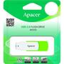 USB флеш накопитель Apacer 64GB AH335 Green USB 2.0 (AP64GAH335G-1) - 3