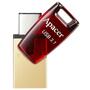 USB флеш накопитель Apacer 64GB AH180 Red Type-C Dual USB 3.1 (AP64GAH180R-1) - 3