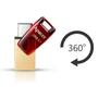 USB флеш накопитель Apacer 64GB AH180 Red Type-C Dual USB 3.1 (AP64GAH180R-1) - 4