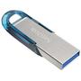 USB флеш накопитель SanDisk 64GB Ultra Flair Blue USB 3.0 (SDCZ73-064G-G46B) - 2