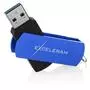 USB флеш накопитель eXceleram 64GB P2 Series Blue/Black USB 2.0 (EXP2U2BLB64) - 2