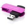 USB флеш накопитель eXceleram 32GB P2 Series Purple/Black USB 2.0 (EXP2U2PUB32) - 1