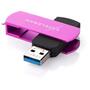 USB флеш накопитель eXceleram 32GB P2 Series Purple/Black USB 3.1 Gen 1 (EXP2U3PUB32) - 1
