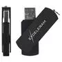 USB флеш накопитель eXceleram 8GB P2 Series Black/Black USB 2.0 (EXP2U2BB08) - 3
