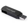 USB флеш накопитель eXceleram 8GB P2 Series Black/Black USB 2.0 (EXP2U2BB08) - 4