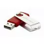USB флеш накопитель eXceleram 16GB P1 Series Silver/Red USB 2.0 (EXP1U2SIRE16) - 1