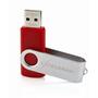 USB флеш накопитель eXceleram 16GB P1 Series Silver/Red USB 2.0 (EXP1U2SIRE16) - 2