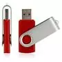 USB флеш накопитель eXceleram 16GB P1 Series Silver/Red USB 2.0 (EXP1U2SIRE16) - 3