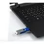 USB флеш накопитель eXceleram 8GB P1 Series Silver/Blue USB 2.0 (EXP1U2SIBL08) - 6