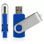 USB флеш накопитель eXceleram 16GB P1 Series Silver/Blue USB 2.0 (EXP1U2SIBL16) - 3