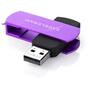 USB флеш накопитель eXceleram 8GB P2 Series Grape/Black USB 2.0 (EXP2U2GPB08) - 1