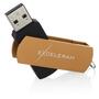 USB флеш накопитель eXceleram 16GB P2 Series Brown/Black USB 2.0 (EXP2U2BRB16) - 2