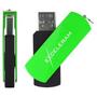 USB флеш накопитель eXceleram 16GB P2 Series Green/Black USB 2.0 (EXP2U2GRB16) - 3