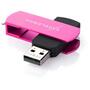 USB флеш накопитель eXceleram 16GB P2 Series Rose/Black USB 2.0 (EXP2U2ROB16) - 1