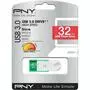USB флеш накопитель PNY flash 32GB Attache4 Green USB 3.0 (FD32GATT430-EF) - 3