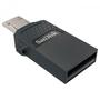USB флеш накопитель SanDisk 128GB Dual Drive USB 2.0 (SDDD1-128G-G35) - 1
