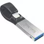 USB флеш накопитель SanDisk 16GB iXpand USB 3.0/Lightning (SDIX30C-016G-GN6NN) - 2