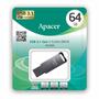 USB флеш накопитель Apacer 64GB AH360 Ashy USB 3.1 Gen1 (AP64GAH360A-1) - 3