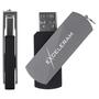 USB флеш накопитель eXceleram 128GB P2 Series Gray/Black USB 3.1 Gen 1 (EXP2U3GB128) - 3