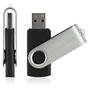 USB флеш накопитель eXceleram 64GB P1 Series Silver/Black USB 3.1 Gen 1 (EXP1U3SIB64) - 3
