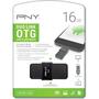 USB флеш накопитель PNY flash 16GB Duo Link Micro Black OTG USB 3.0 (P-FD16GOTGSLMB-GE) - 3