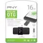 USB флеш накопитель PNY flash 16GB Duo Link Micro Black OTG USB 3.0 (P-FD16GOTGSLMB-GE) - 3