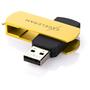 USB флеш накопитель eXceleram 32GB P2 Series Yellow2/Black USB 2.0 (EXP2U2Y2B32) - 1