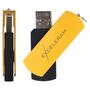 USB флеш накопитель eXceleram 32GB P2 Series Yellow2/Black USB 2.0 (EXP2U2Y2B32) - 3