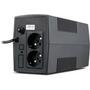 Источник бесперебойного питания Vinga LCD 600VA plastic case (VPC-600P) - 2
