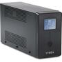 Источник бесперебойного питания Vinga LCD 600VA metal case (VPC-600M) - 1