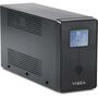 Источник бесперебойного питания Vinga LCD 2000VA metall case (VPC-2000M) - 1
